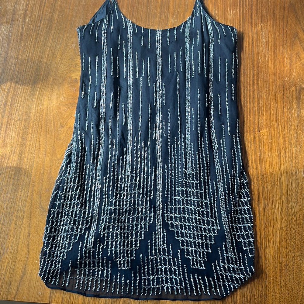 Roaring 20s beaded cocktail dress by Parker